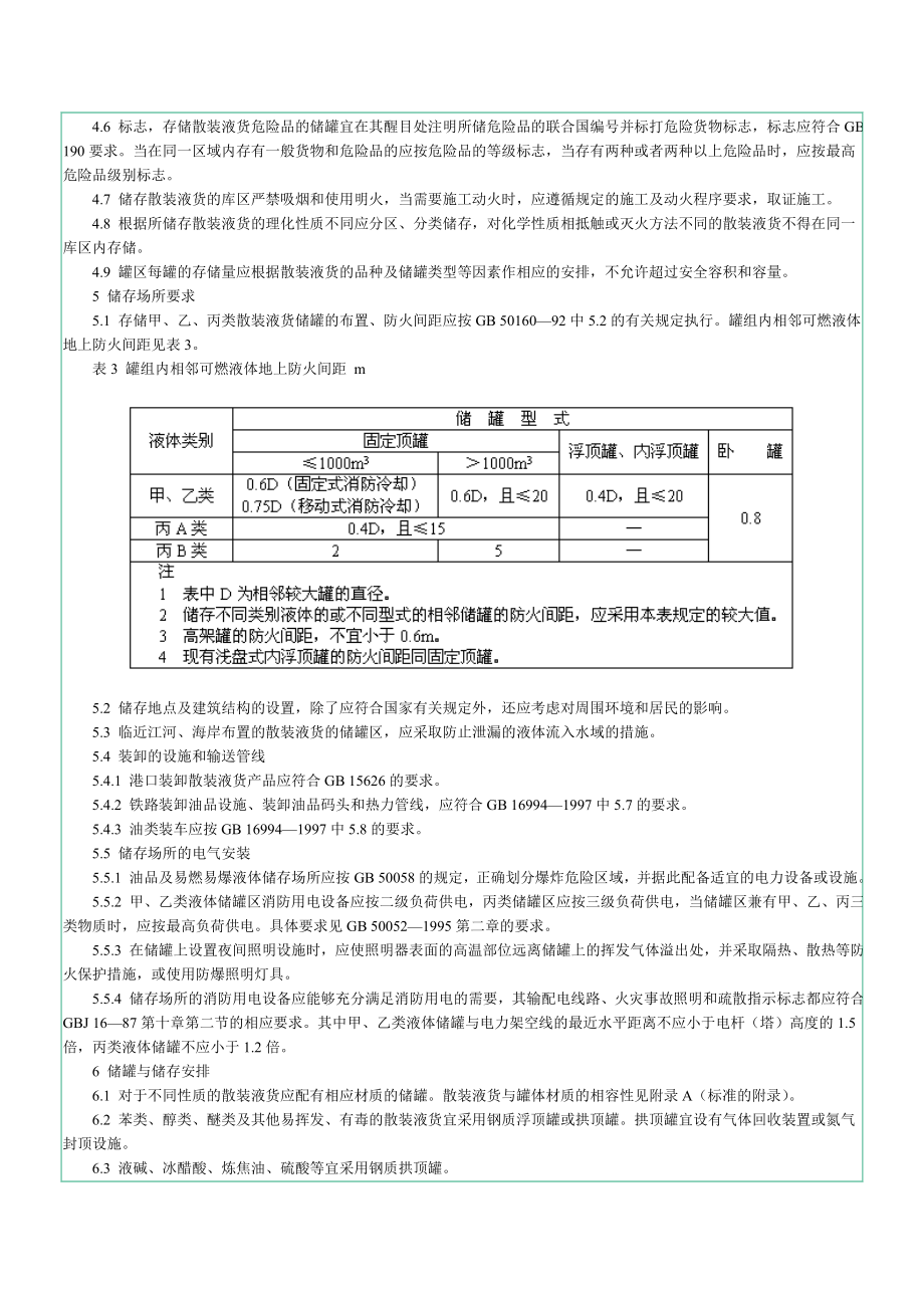 散装石油、液体化工产品港口储存通则.doc_第3页