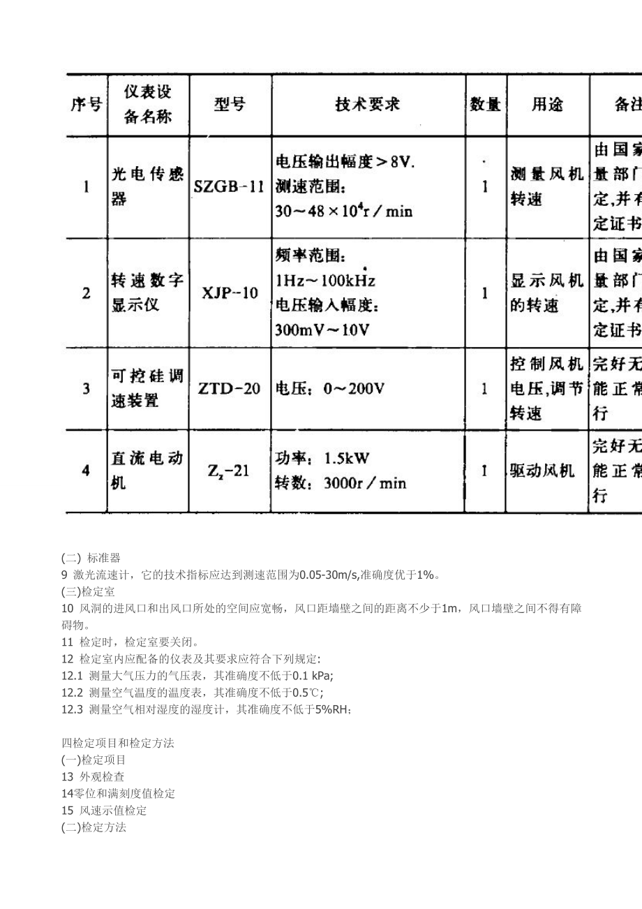 JJG(建设)00011992热球式风速仪计量检定规程.doc_第3页