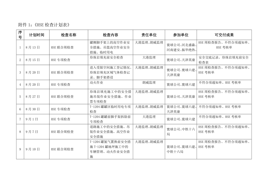 液化天然气有限公司安全生产大检查活动计划.doc_第3页