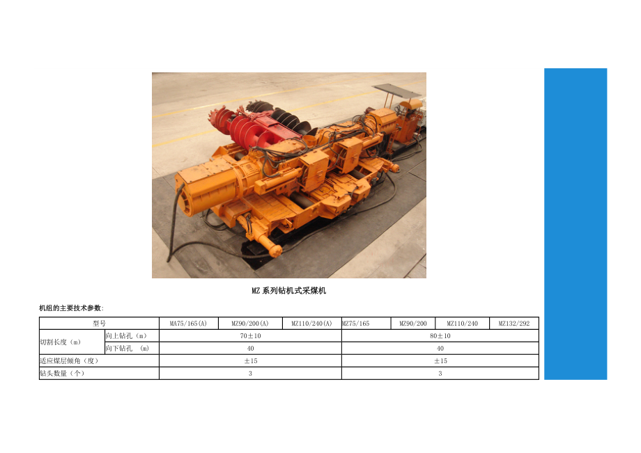 MZ系列钻机式采煤机.doc_第1页