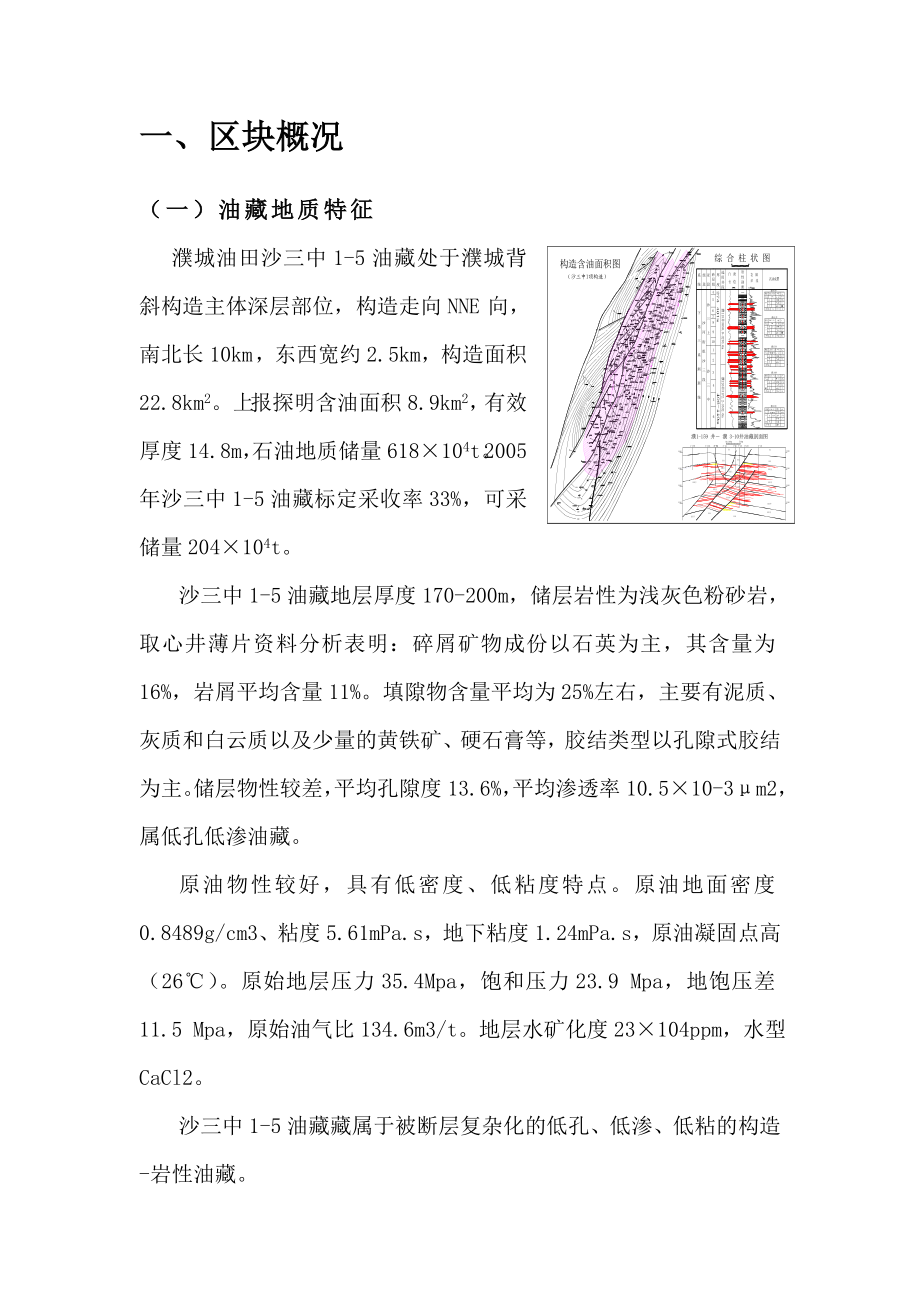 S3Z15濮城油田老区注采调整治理方案.doc_第3页