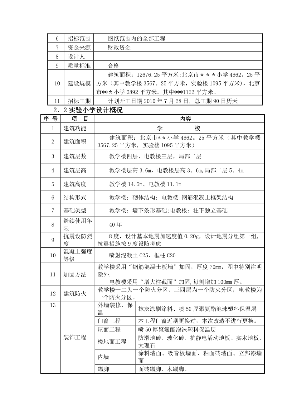 某小学抗震加固工程施工方案.doc_第2页