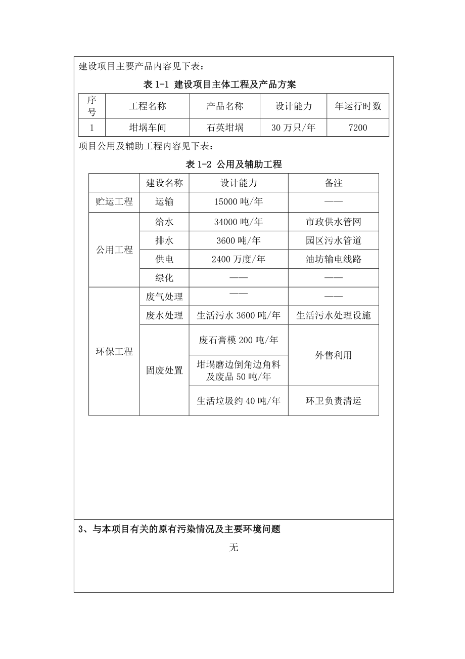 环境影响评价报告公示：高效熔融石英坩埚环评报告.doc_第3页