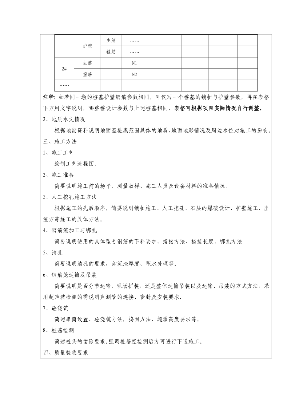 桥梁工程施工技术交底(模板).doc_第3页