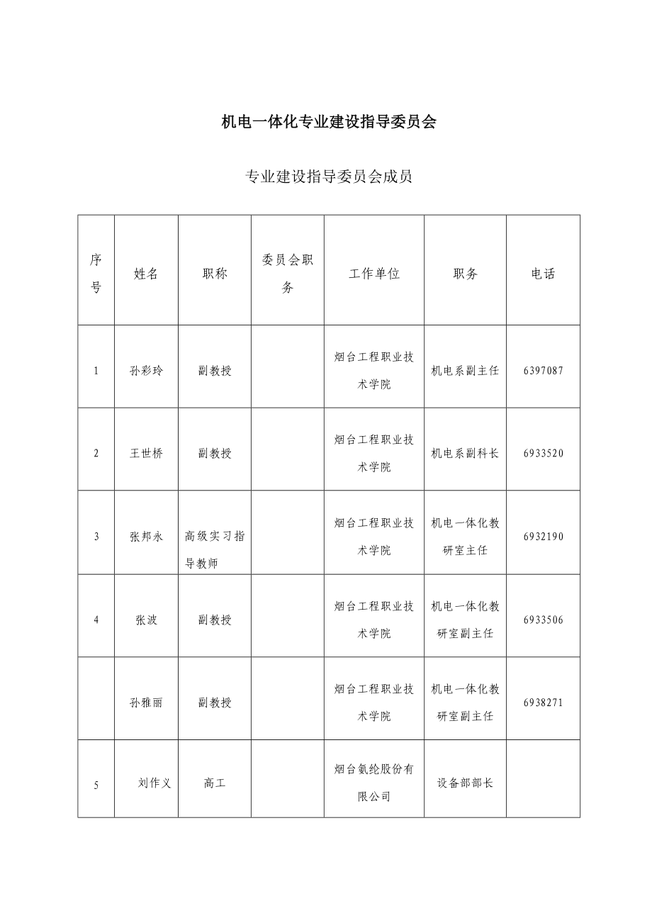 机电一体化专业人才培养方案最新修订版资料.doc_第2页