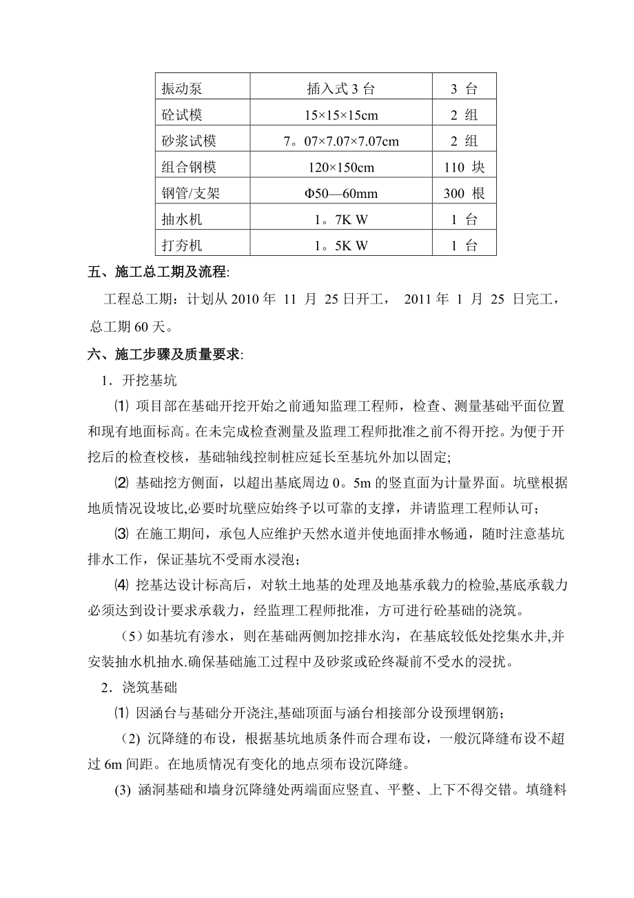 涵洞通道施工技术方案.doc_第2页