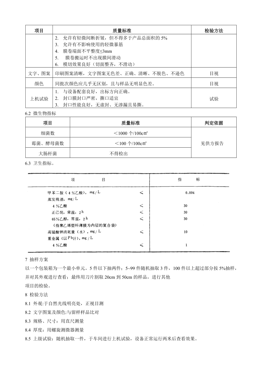 食品包装用覆膜质量标准.doc_第2页