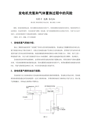 发电机氢气置换二氧化碳及充氢过程中的风险(龙腾 三期） .doc