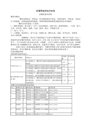 防爆等级划分标准知识aq.doc