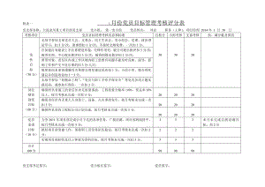 党员目标管理考核评分表(新表).doc