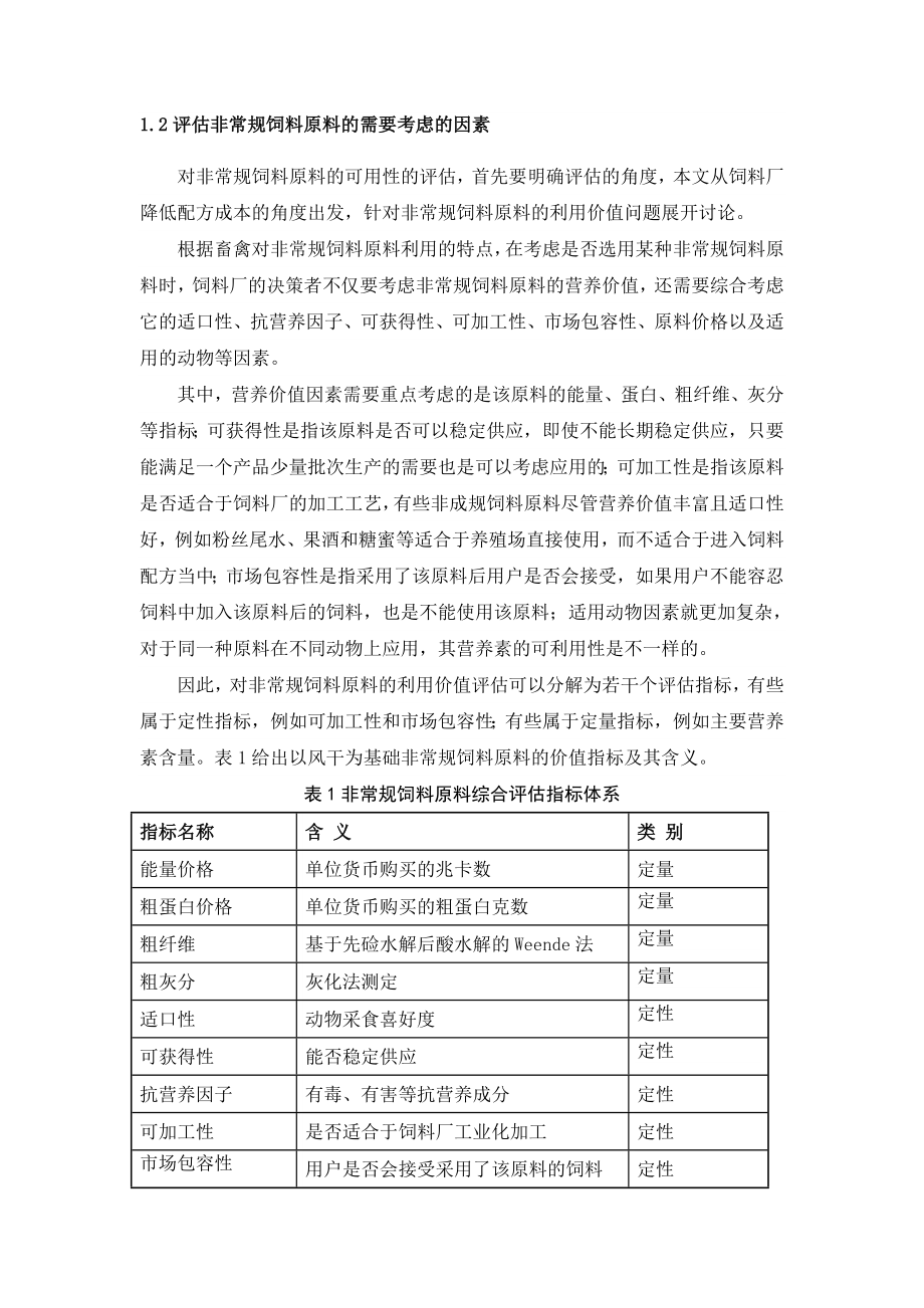 论文—非常规饲料原料价值评估与应用技术.doc_第2页