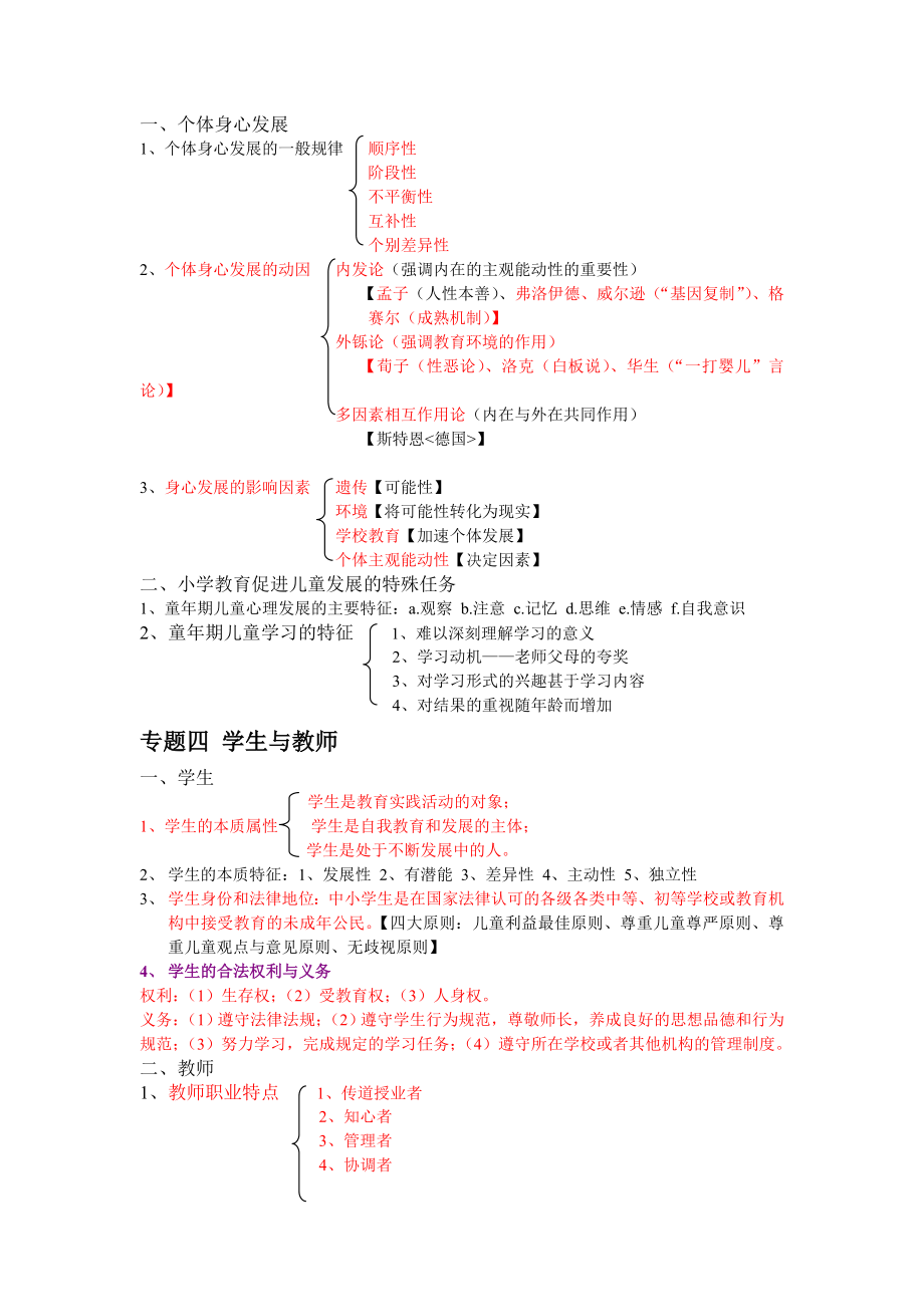 最新教育学心理学复习资料划重点考点资料.doc_第3页