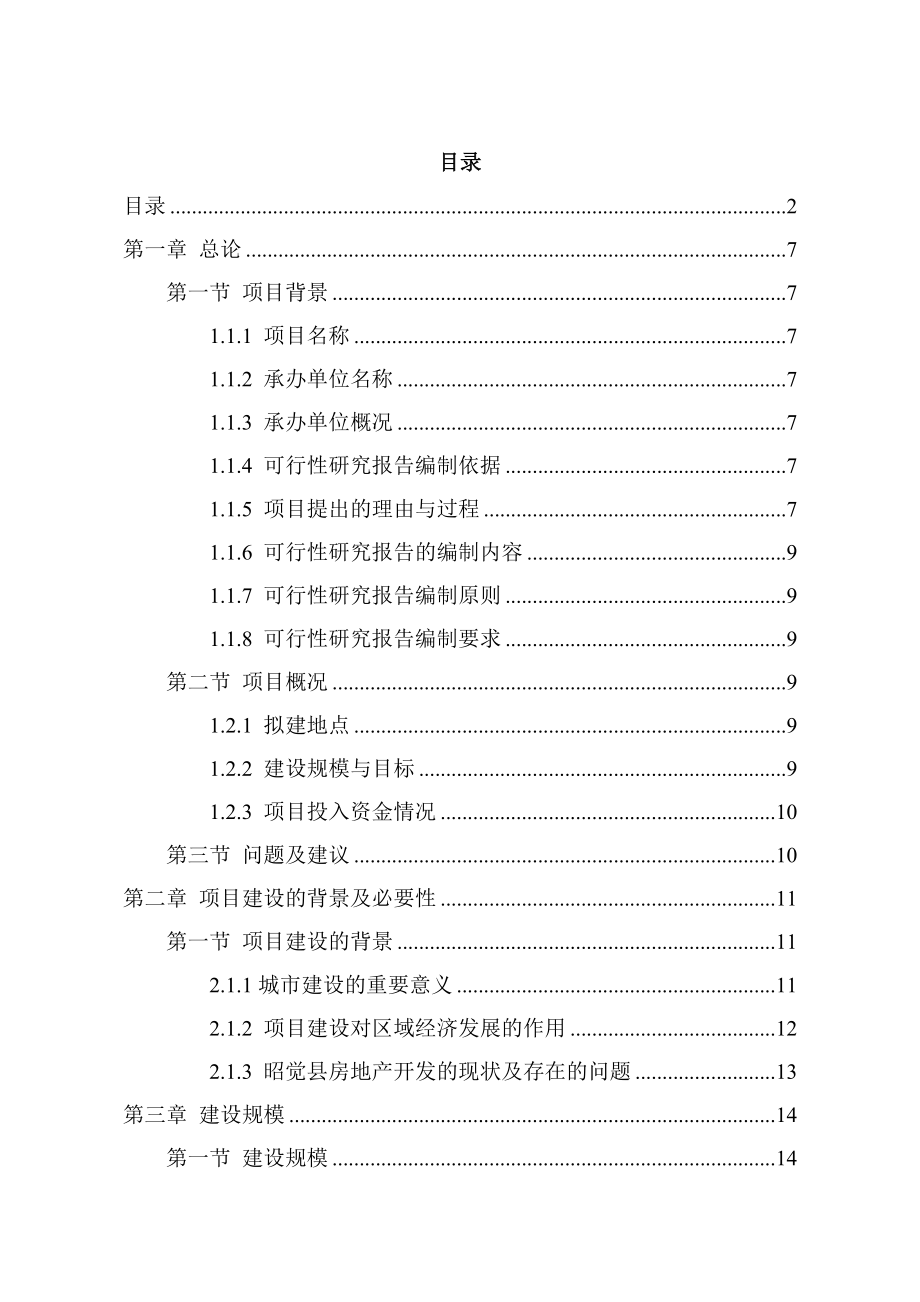 昭觉县彝家新城商业街项目可研报告.doc_第2页