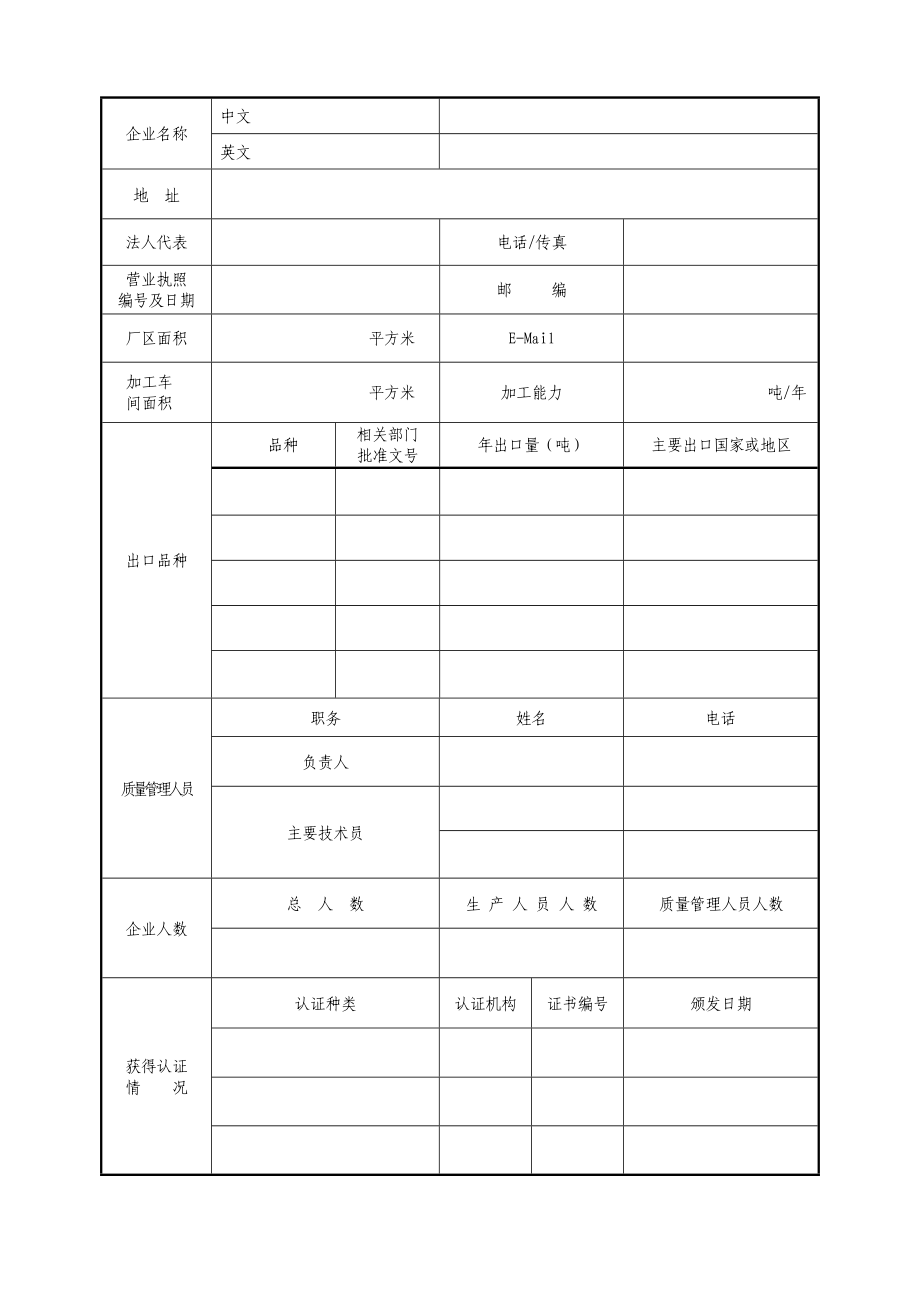 山东出口动物源性饲料宠物食品申请表泰安出入境检验检疫局.doc_第3页