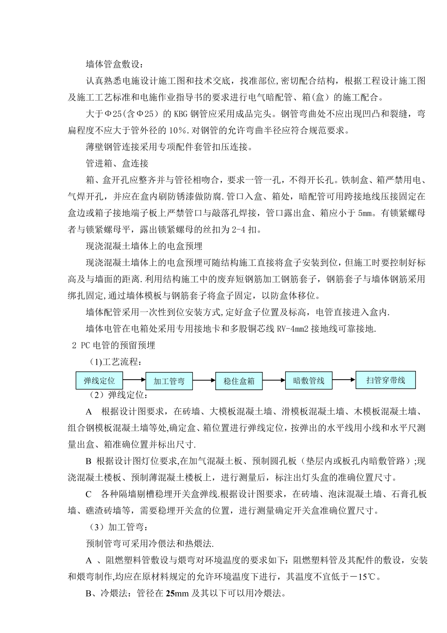 电气工程安装某商业中心电气工程施工组织设计.doc_第3页