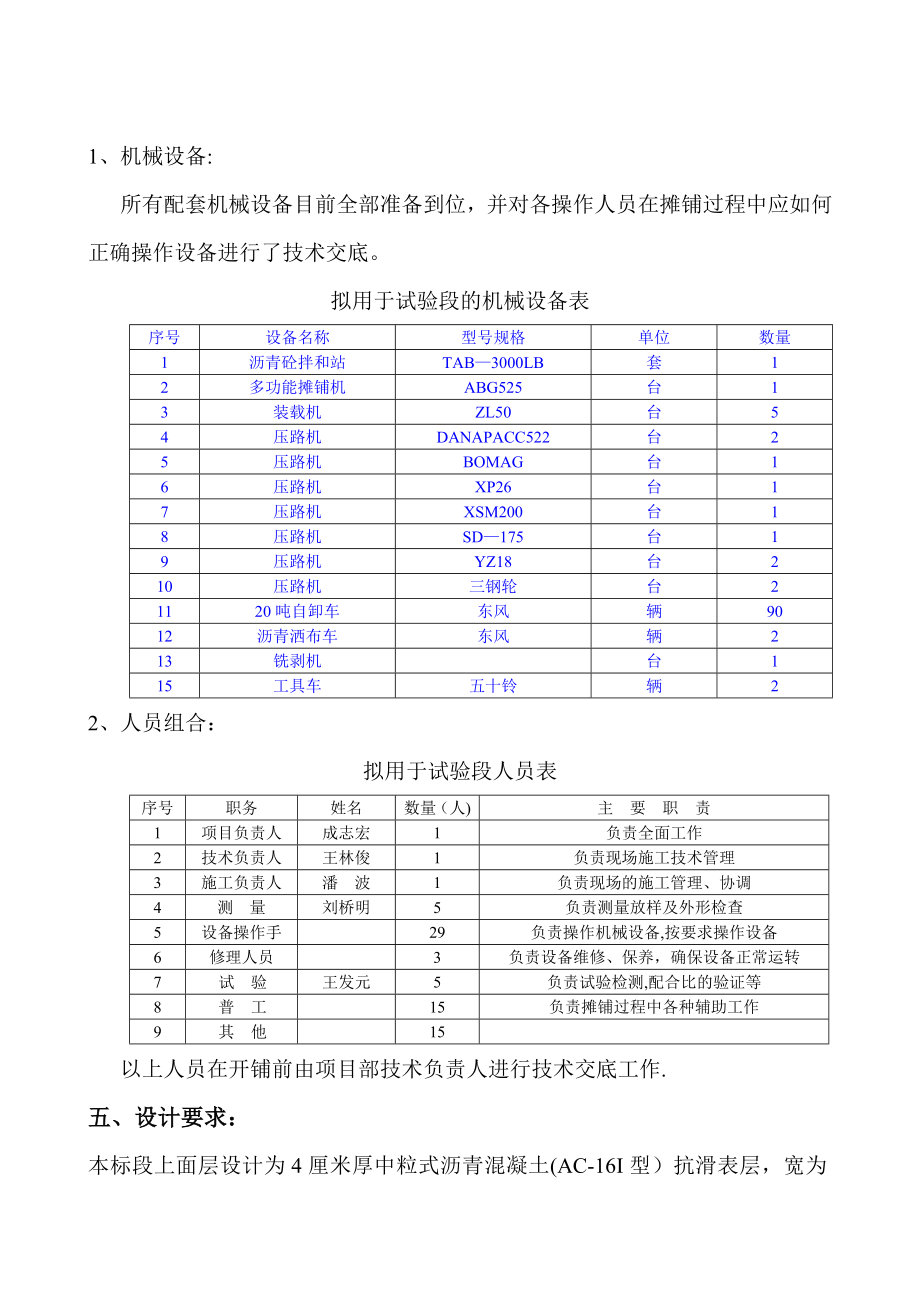 沥青砼上面层(抗滑表层)试验段施工方案.doc_第2页