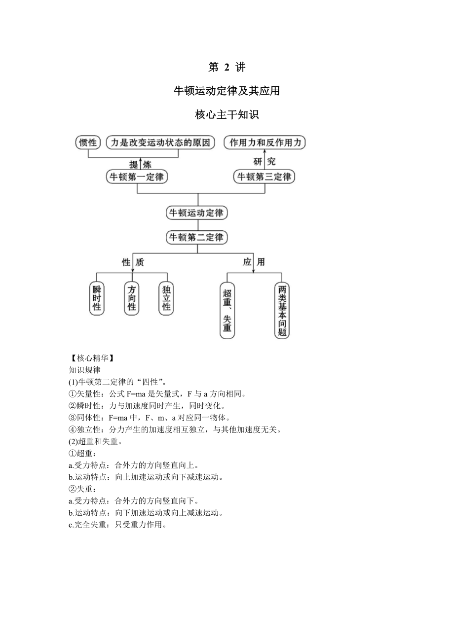 牛顿运动定律及其运用.doc_第1页