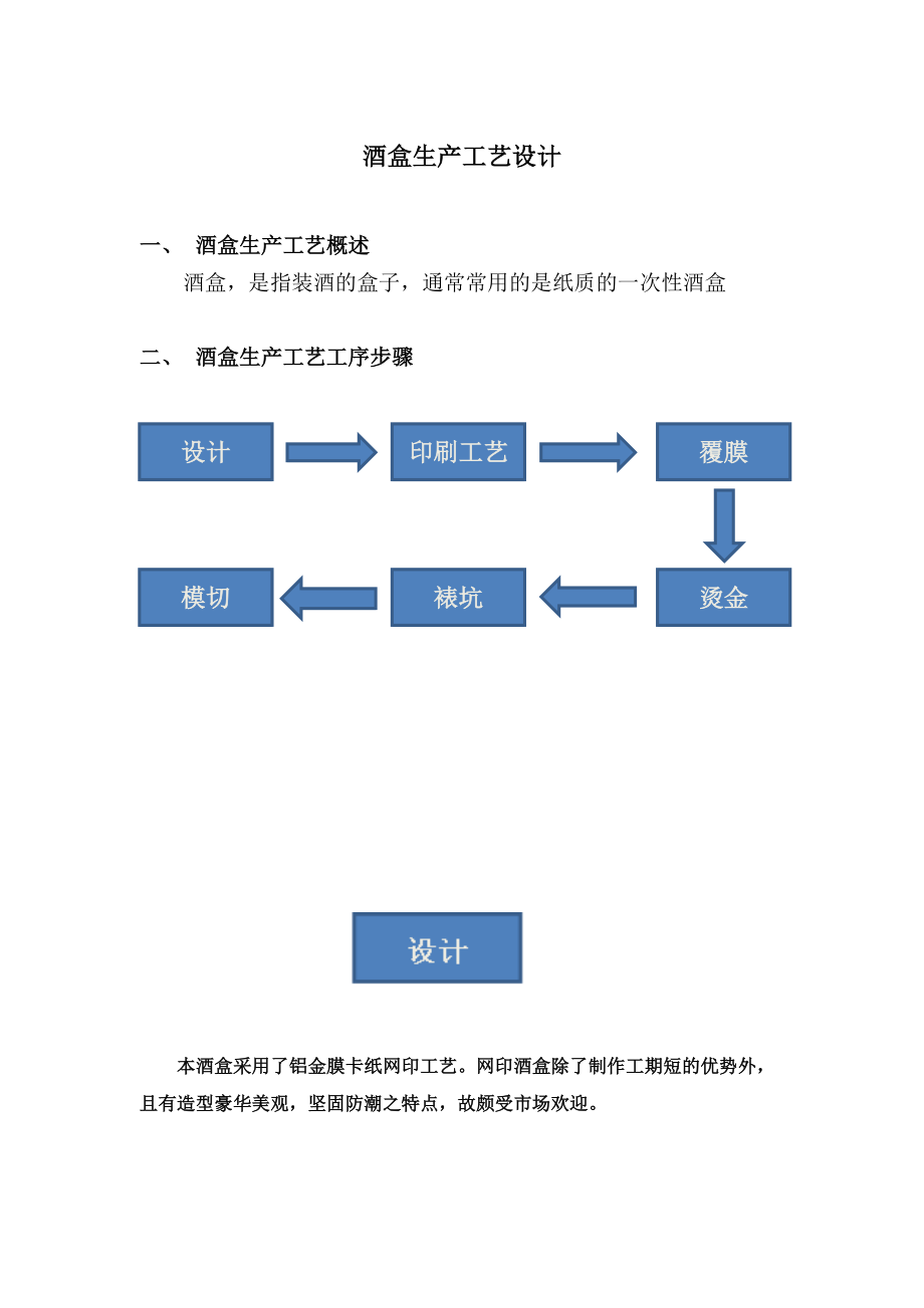 酒盒生产工艺设计.doc_第1页