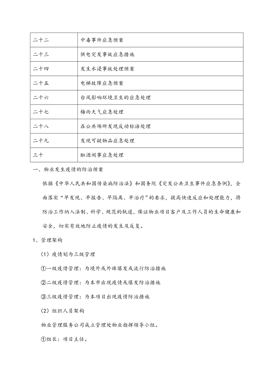 物业管理服务应急预案(三十例).doc_第2页