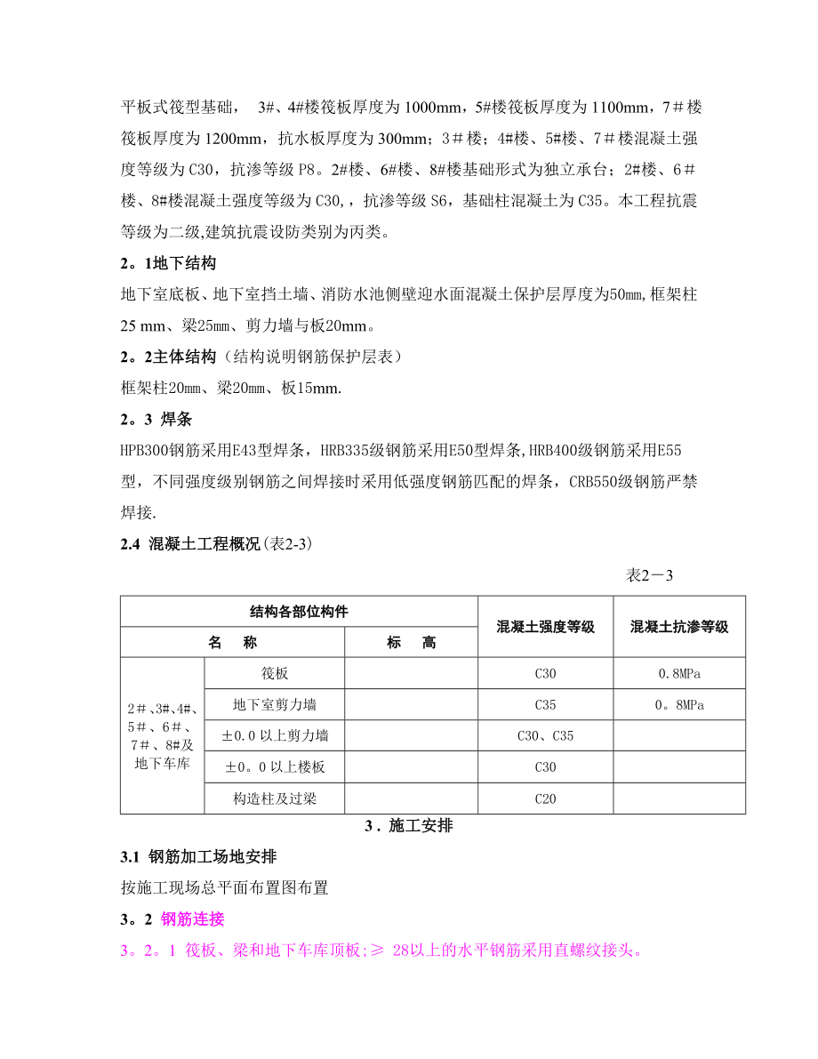 水韵华庭钢筋专项施工方案.doc_第2页