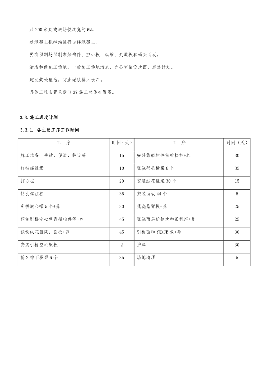 水运工程施工组织设计和预算课程设计项目计划书.docx_第2页