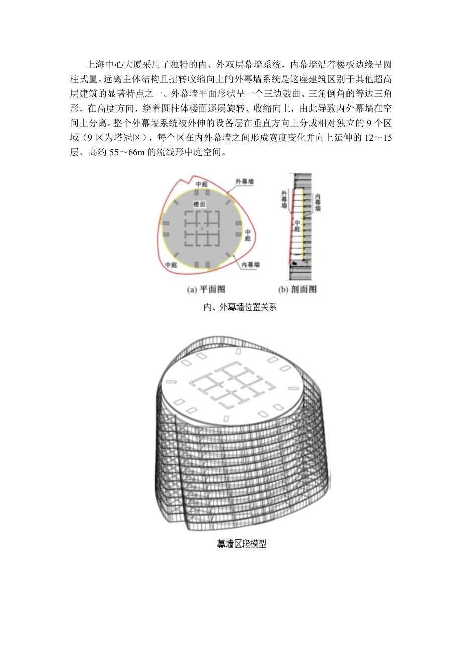 深度剖析上海XX大厦新型柔性悬挂幕墙系统资料.doc_第3页