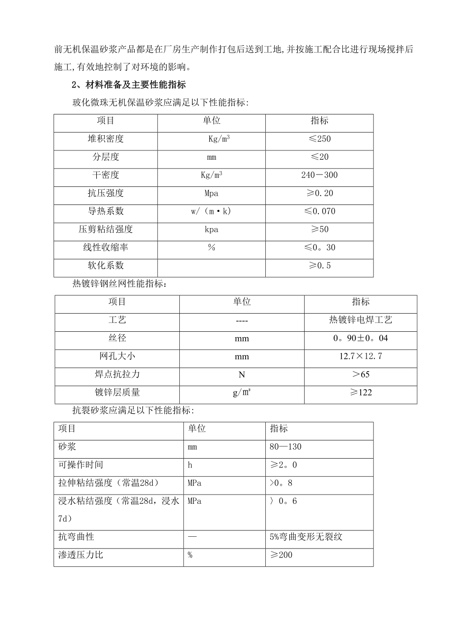 空心微珠无机保温砂浆外墙内保温(I型)--施工方案.doc_第3页