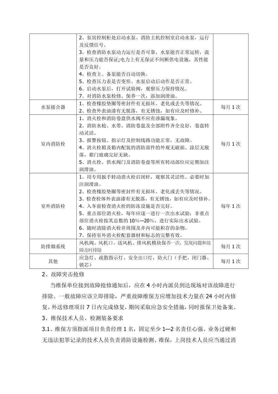 消防维保范围及要求(新).doc_第3页