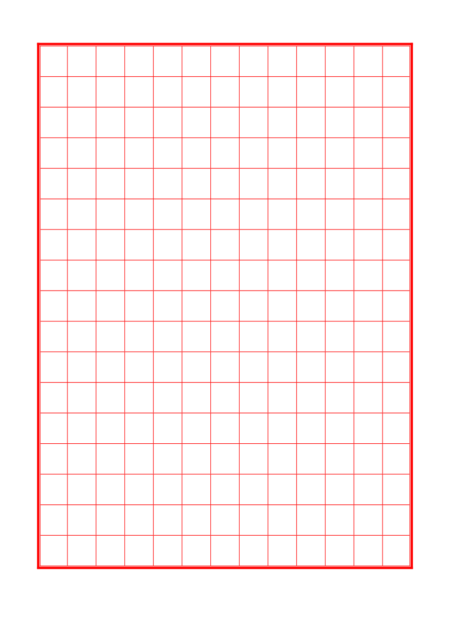 硬笔书法纸可直接打印口字格米字格田字格等模板.doc_第1页