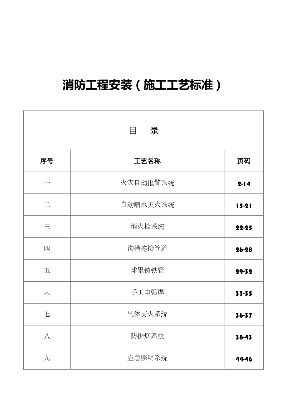 消防工程安装工艺.doc_第1页