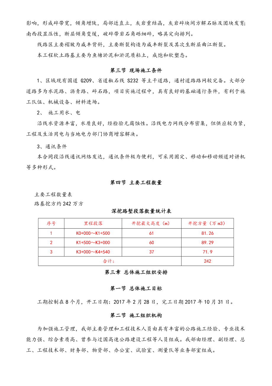 深挖石方路堑施工专项施工方案设计.doc_第3页