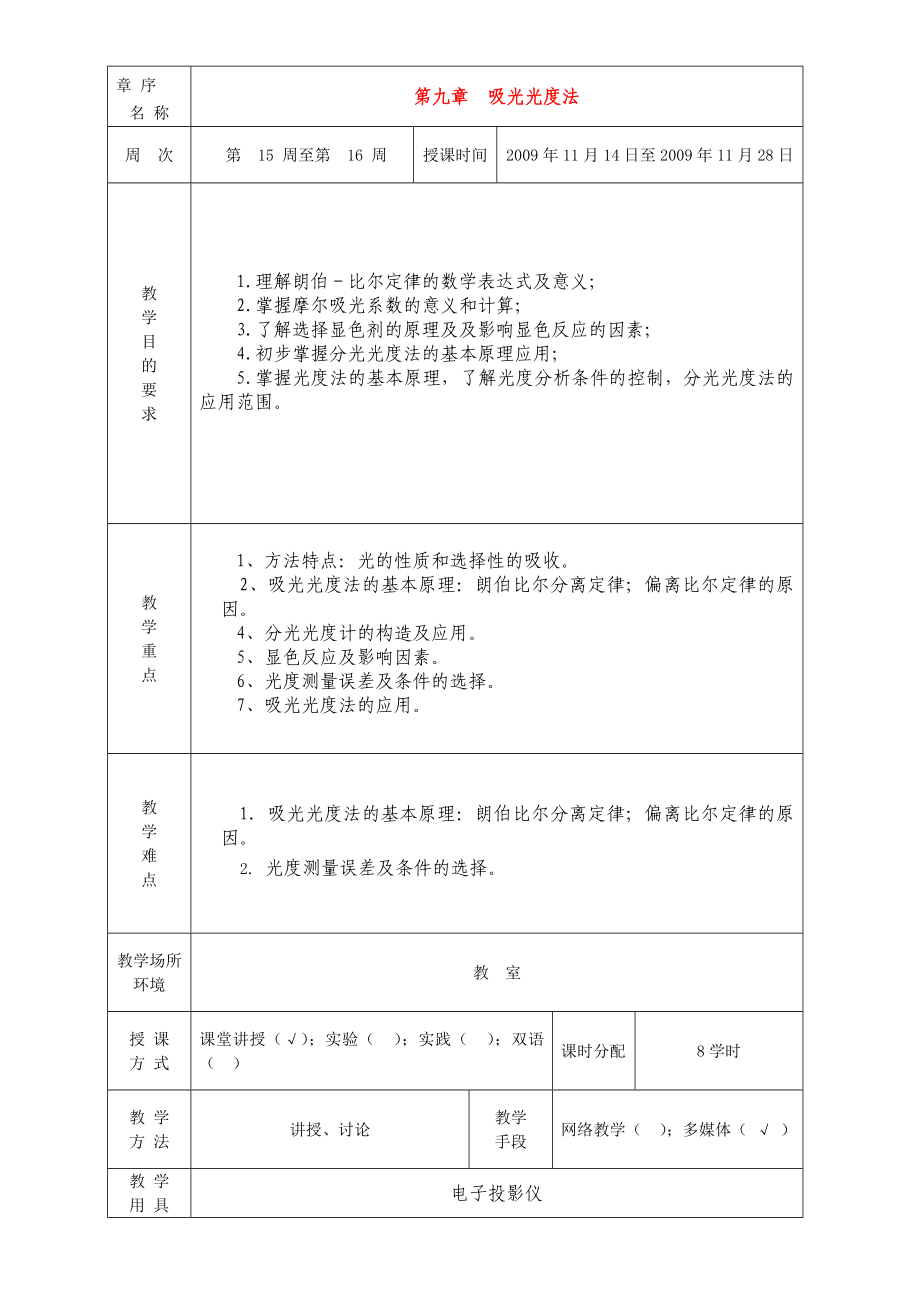 第九章吸光光度法汇总.doc_第1页