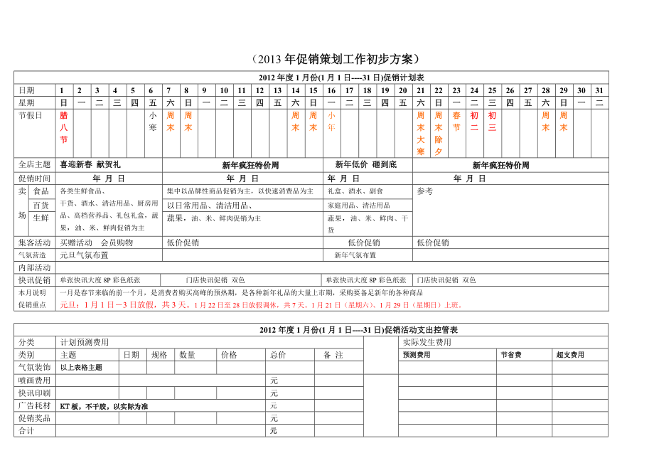 超市全年促销方案.doc_第1页