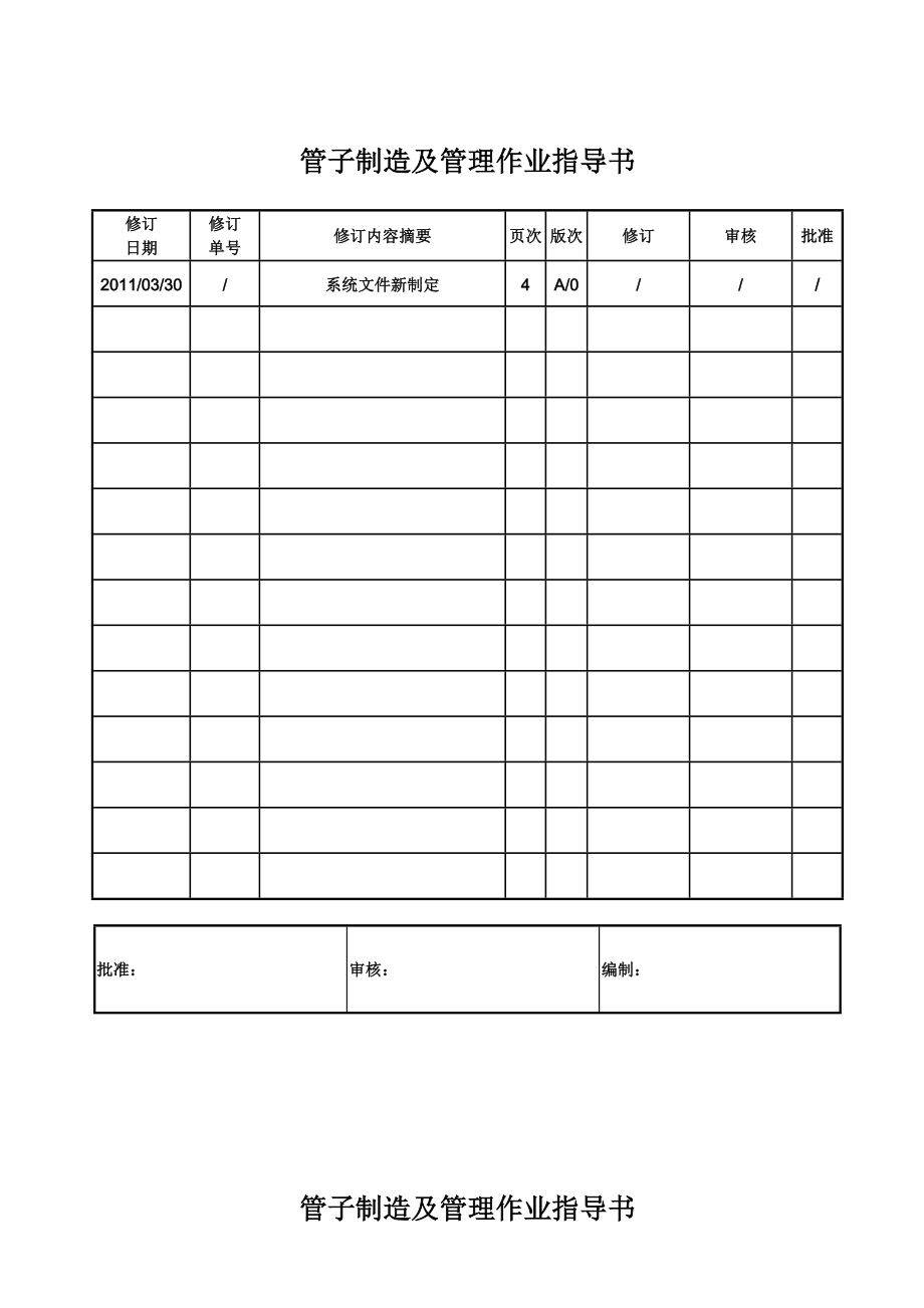 船舶管子制造及管理作业指导书.doc_第1页