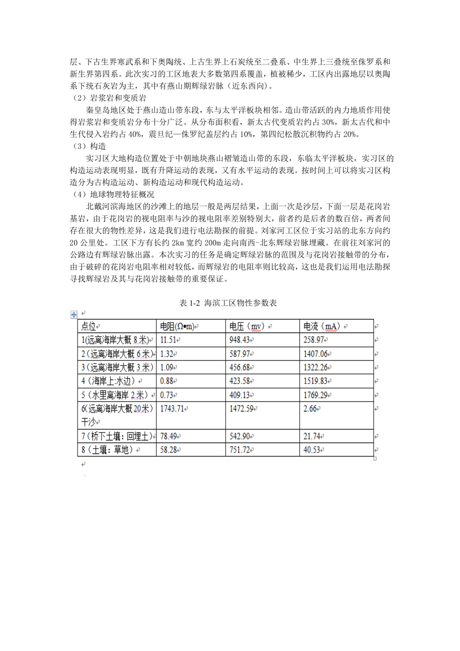 电法勘探实习报告.doc_第3页