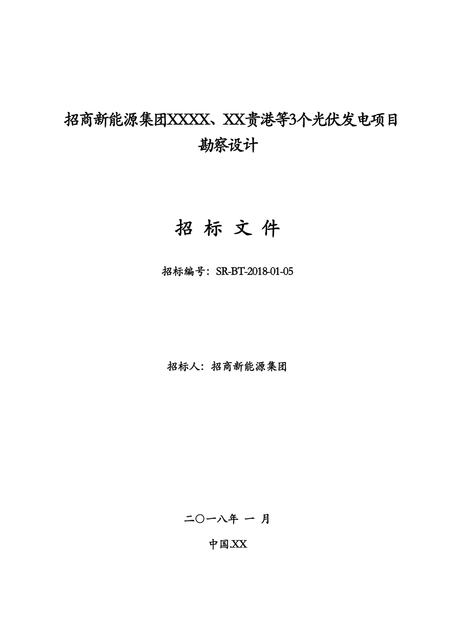 设计集采招标文件招商新能源集团设计集中招标.doc_第1页