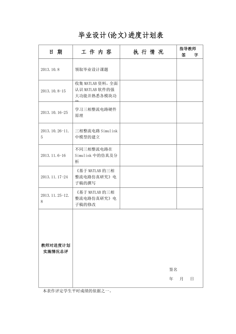 基于MATLAB的三相整流电路仿真研究毕业设计.doc_第3页