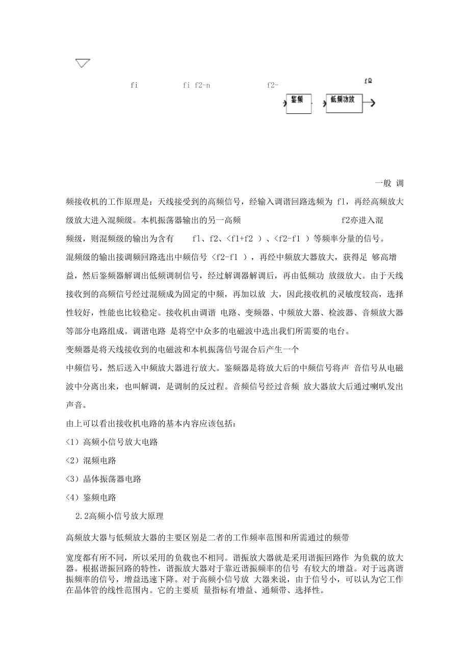 高频课设(调频接收机设计方案).docx_第3页