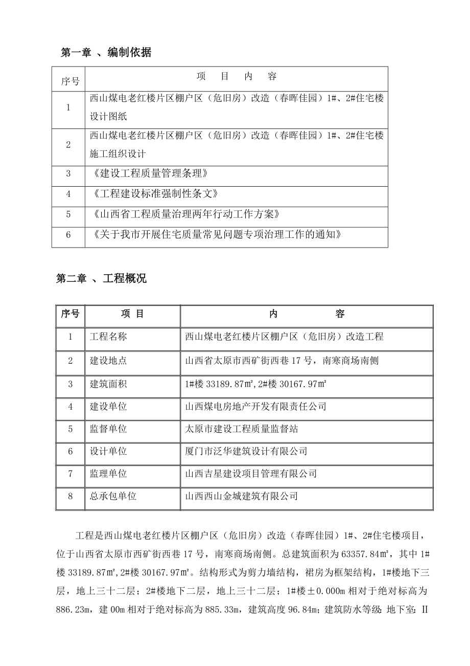 老红楼项目工程质量通病治理专项方案.doc_第2页