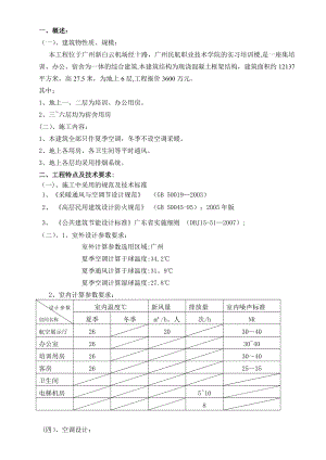 通风与空调安装工程施工方案.doc