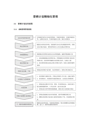 营销计划精细化管理方案.doc