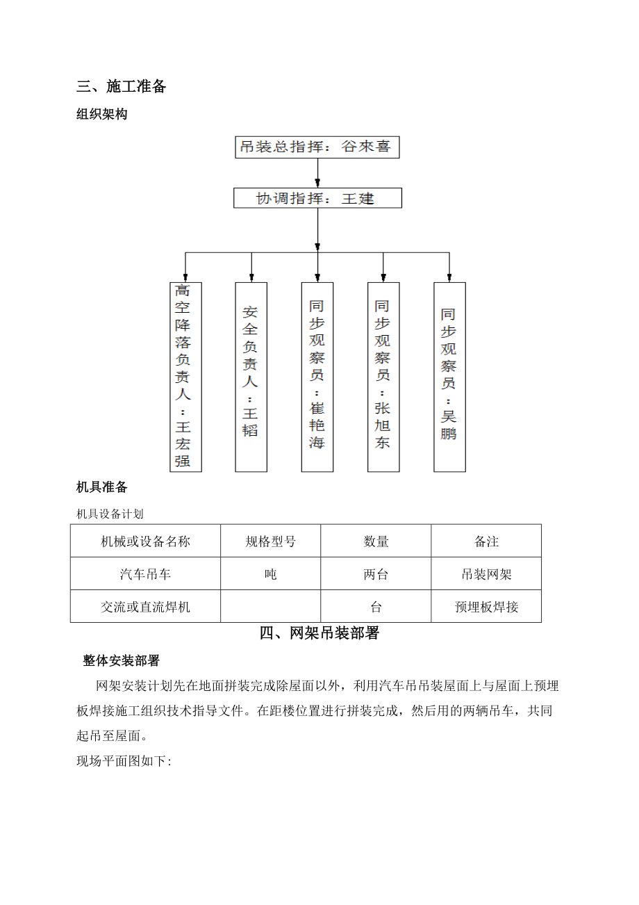 网架吊装专项施工方案(工程科).doc_第3页