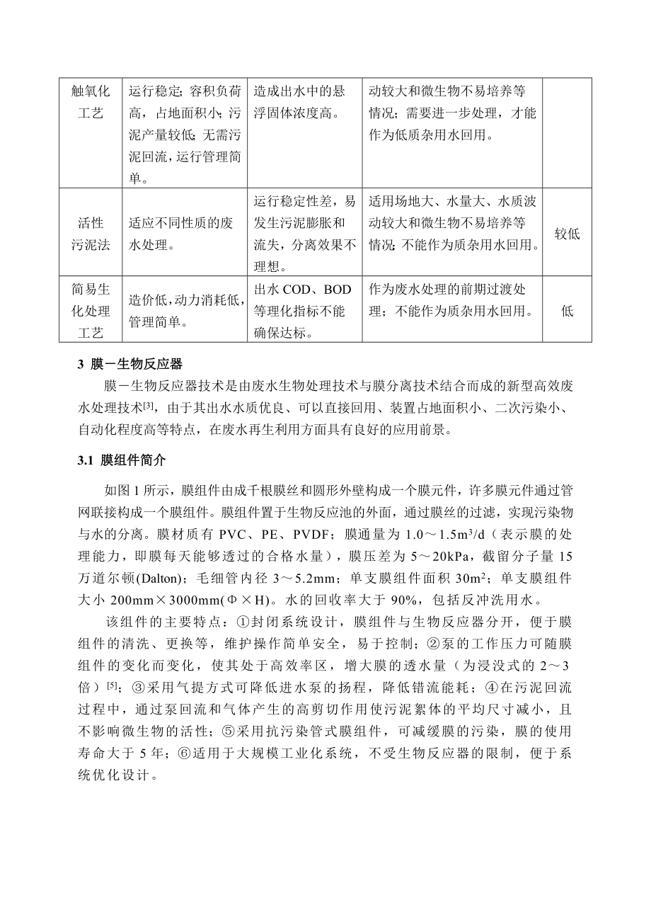 【精品论文】烟草废水处理及再生回用技术探讨.doc_第3页