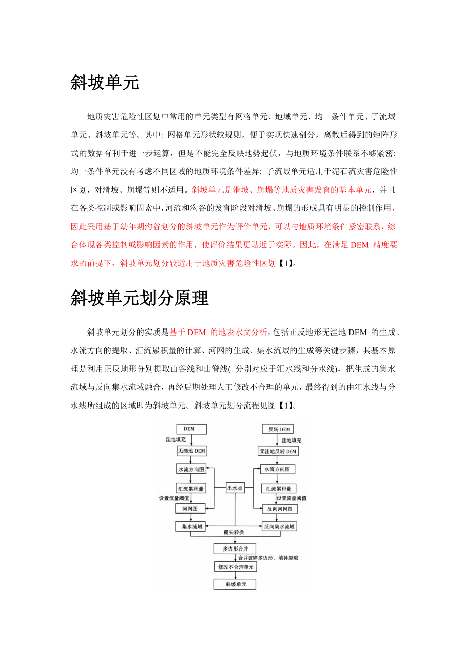 ArcGIS提取斜坡单元步骤详解.doc_第1页