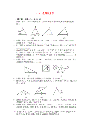 《全等三角形》同步练习题.doc