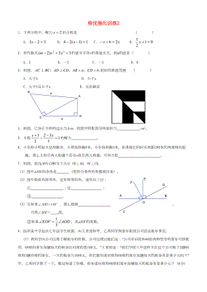 【新人教版七年级数学上册培优强化训练及答案全套15份】培优强化训练2及答案.doc