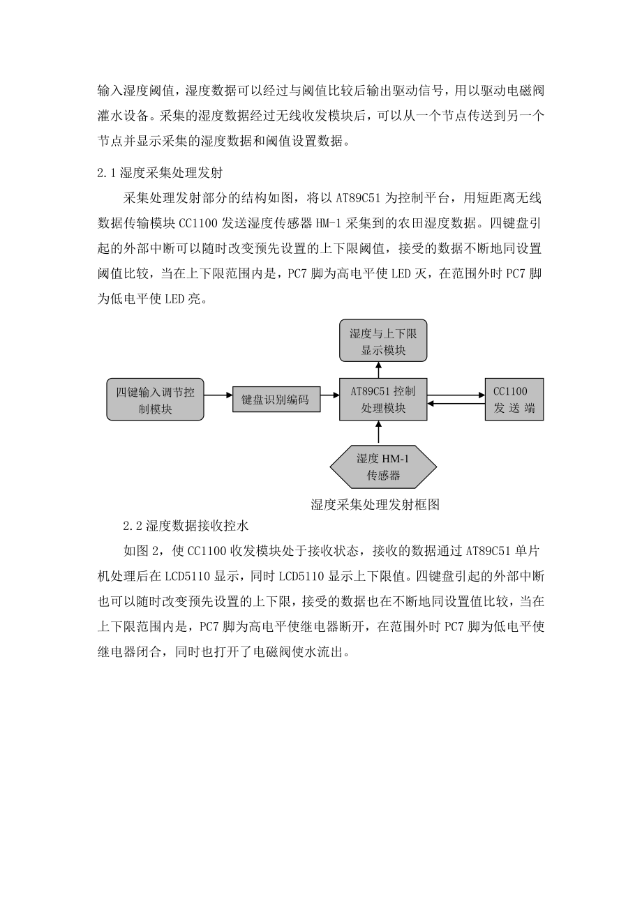 单片机课程设计农田自动灌溉系统.doc_第3页