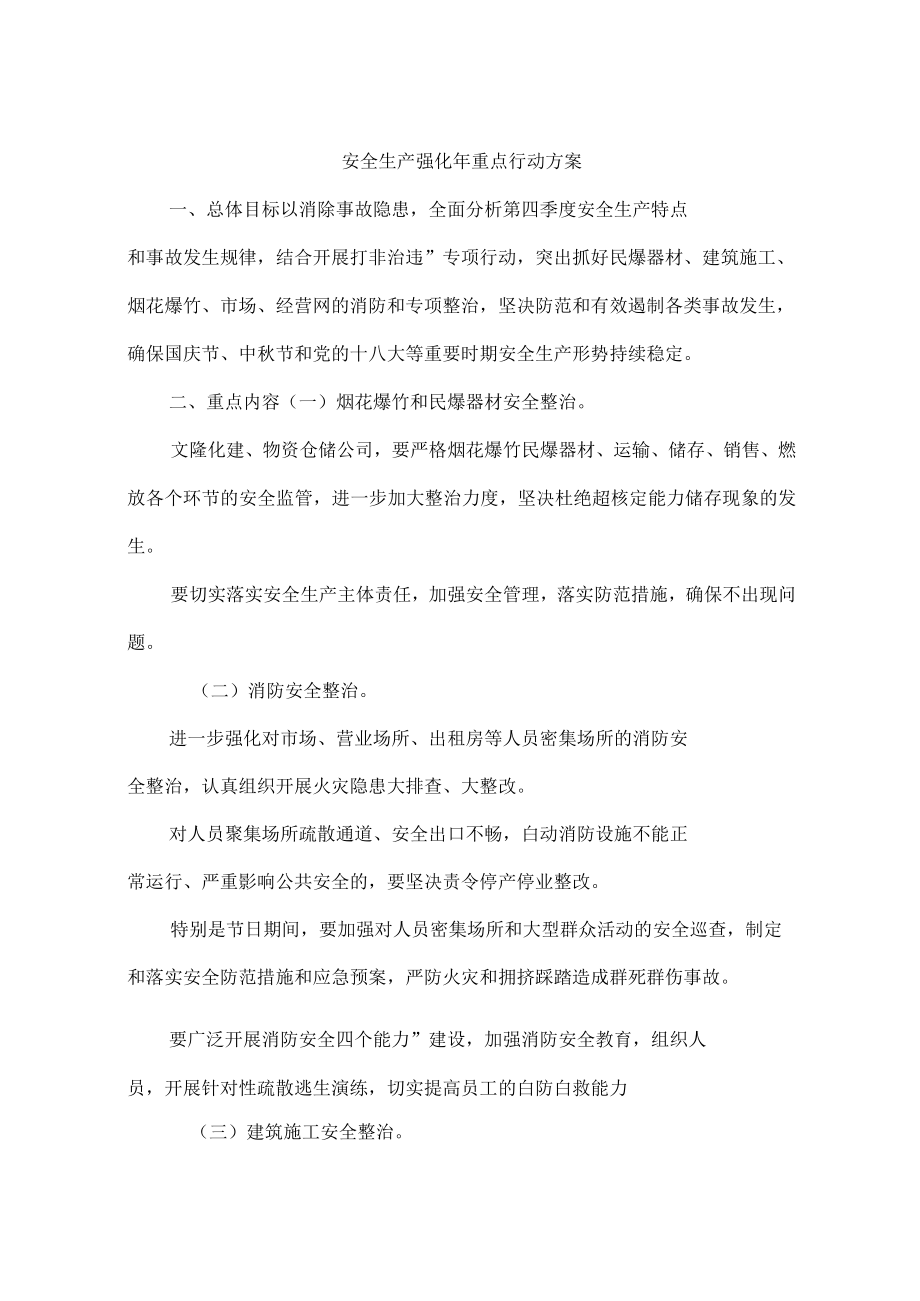 安全生产强化年重点行动方案.docx_第1页