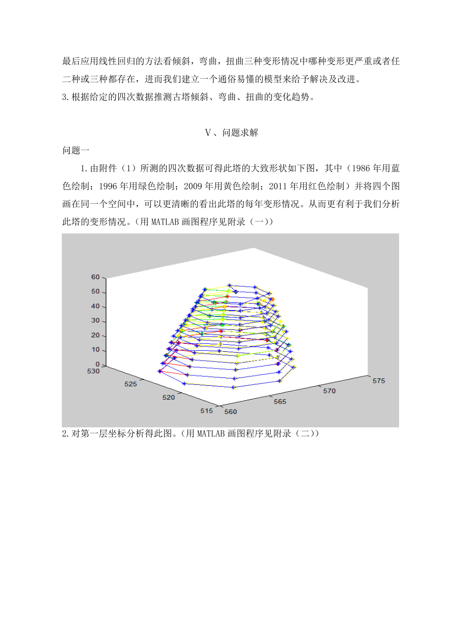 古塔变形情况的分析与改进—数学建模论文.doc_第3页