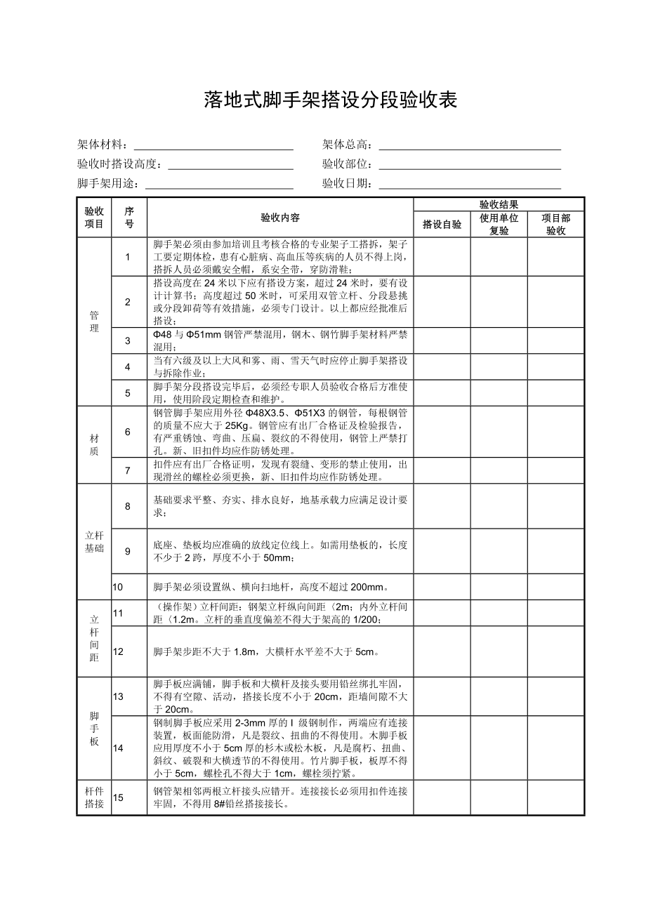 脚手架验收表.doc_第1页